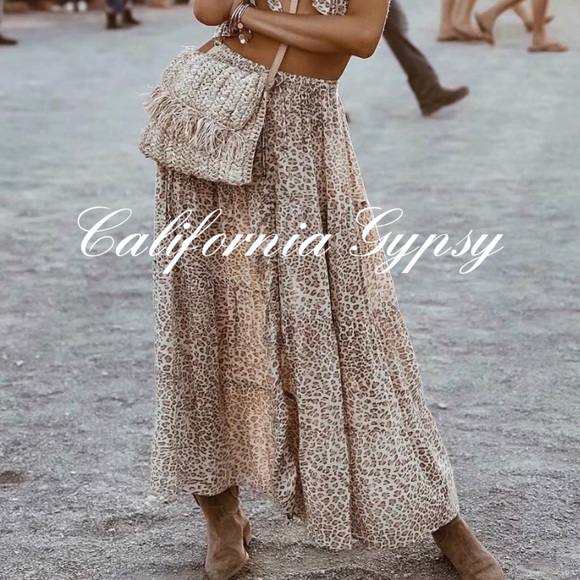 LAST ONE Leopard Ruched Skirt - Picture 10 of 16